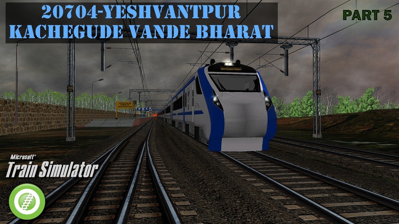 OR/MSTS | 20704 - Yesvantpur - Kacheguda Vande Bharat Express part 5