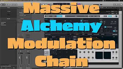 Massive Alchemy Modulation Chain | Logic Pro X