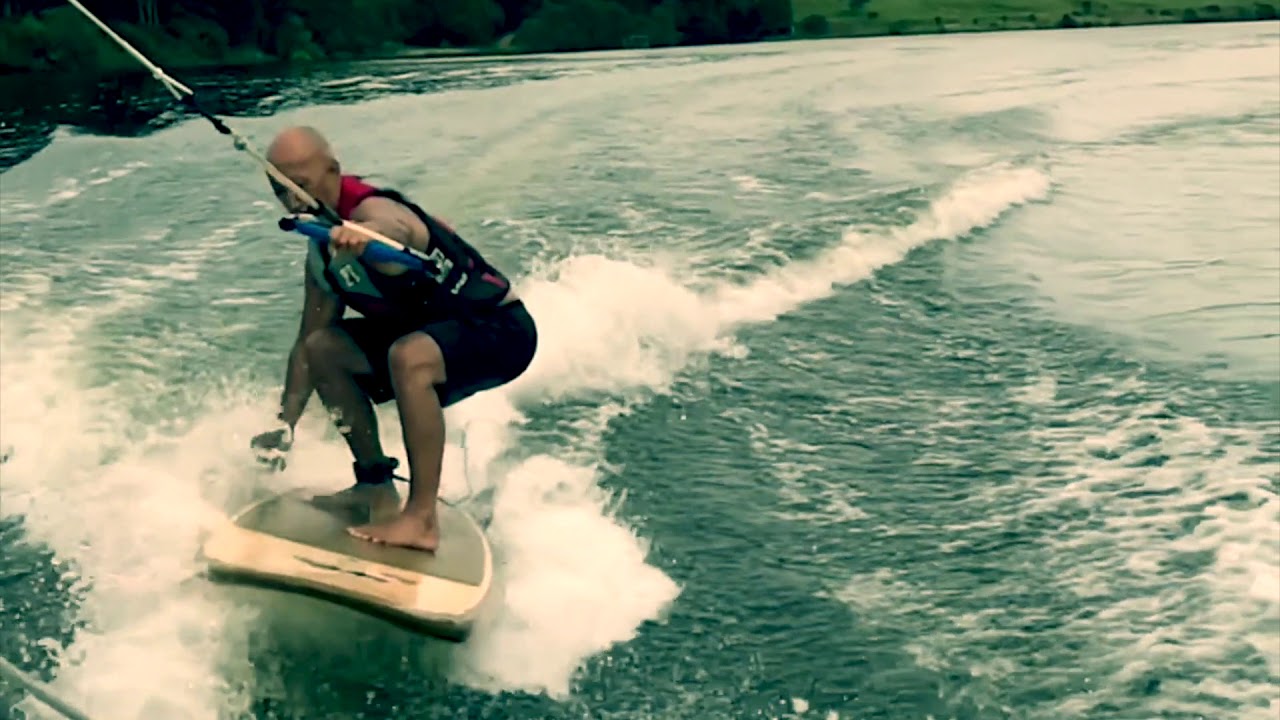 Wakeboarding with my Stake President 2018