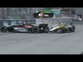 Colton Herta and Jacob Abel collide in Long Beach warmup | INDYCAR