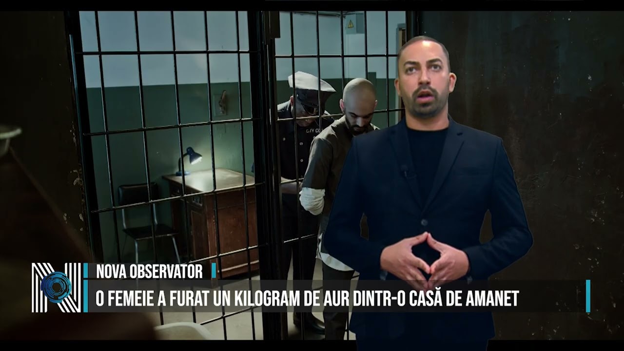 O FEMEIE A FURAT UN KILOGRAM DE AUR DINTR-O CASĂ DE AMANET