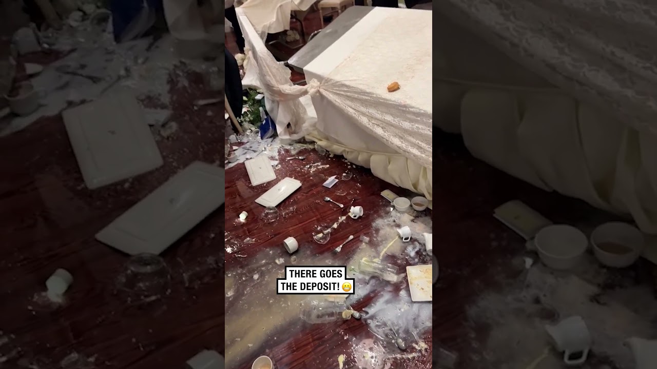 Are all Irish weddings this chaotic? 🤣🇮🇪  -  🎥 mairead_mckibbin