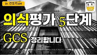 의식수준평가 5단계와 GCS 정리