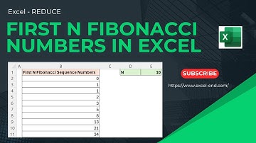 How to Generate First N Fibonacci Sequence Numbers in Excel