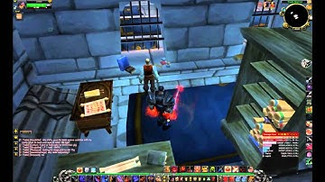 World of Warcraft - Behind the Stormwind Bank (using Heroic Leap)