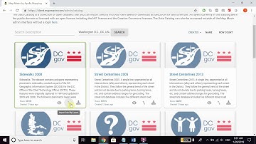 Map Mavin - Data Catalog/Open Data Portal  (OUTDATED)