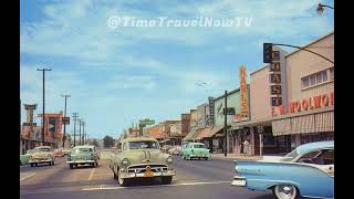 Vintage Reseda Blvd & Sherman Way San Fernando Valley 1950s Los Angeles Street Woolworth's Sav-On