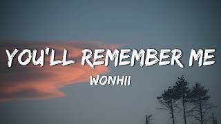 WONHII - You'll Remember Me (Official Lyric Video)