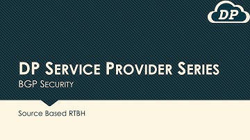 BGPSec 03 Source Based RTBH Concepts and Demo (Remotely Triggered Black Hole Filtering)