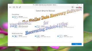 How to Use Stellar Data Recovery Software for Deleted Document (PDF) Files Tutorial screenshot 5