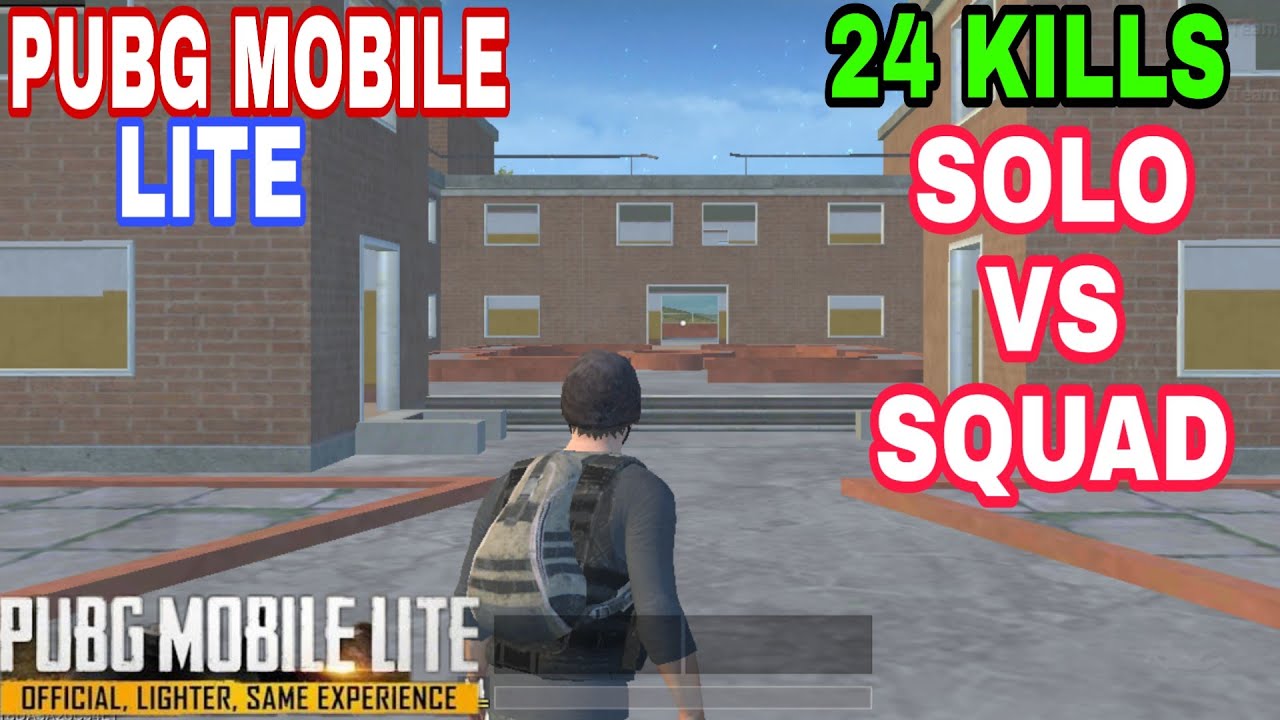 24 kills Solo VS squad | PUBG Mobile Lite Gameplay | - YouTube