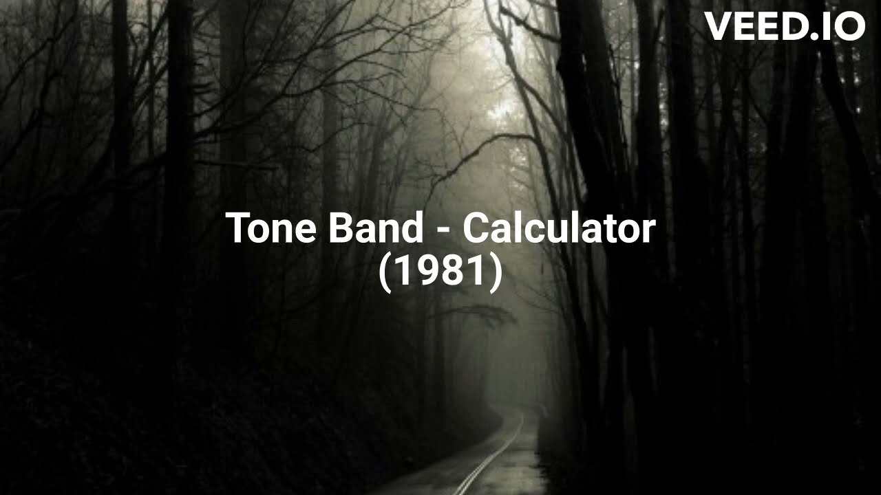 Watch Tone Band - Calculator (1981) on YouTube Watch Tone Band - Calculator (1981) on YouTube