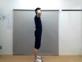 立ったままできる背筋トレーニング(グッドモーニング運動(