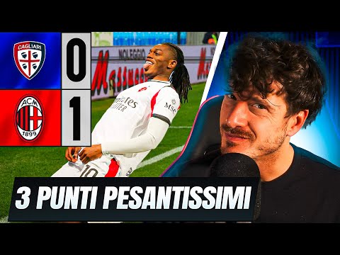 Video CAGLIARI MILAN 0-1 | PRIMO TEMPO SOFFERTO, POI GESTIONE E CONTROLLO DA GRANDE