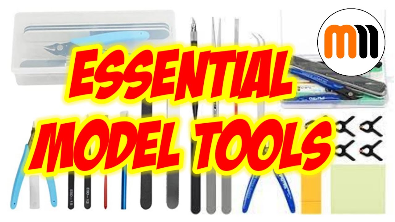 Essential Top 8 Beginners Model Tools for Scale Plastic Modelling