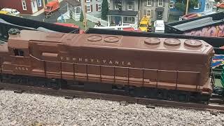 Joe's Old School Model Train Series Episode # 3 Williams  Pennsylvania SD-45 Tuscan # 4656