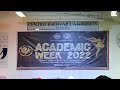 Academic week 2022 highlights