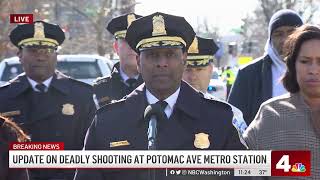 DC Police Explain Timeline of Deadly Shooting at Potomac Ave. Metro Station | NBC4 Washington