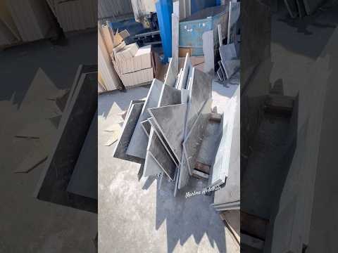 تقط يع وتهيئة دروج رخام محلي رخام گري ڤيولي گري روزي گري بنسليمان