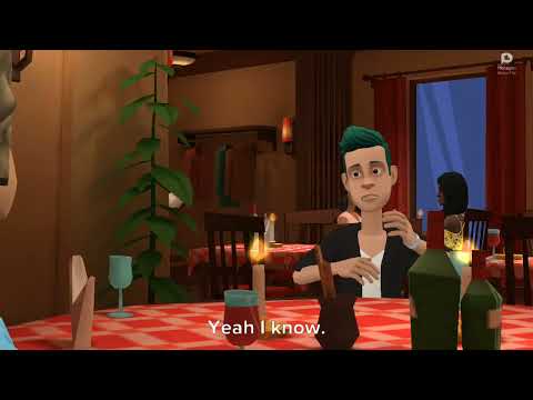 The problem with working in restaurants - Plotagon short.