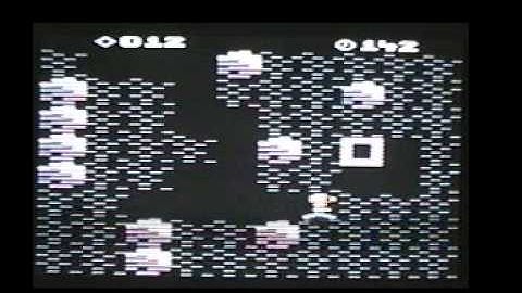 Atari VCS/2600 Boulder Dash (First Star Software) cave L solution