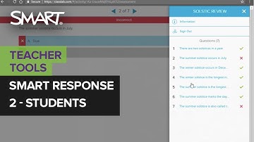 How to use SMART response 2 for students (2017)