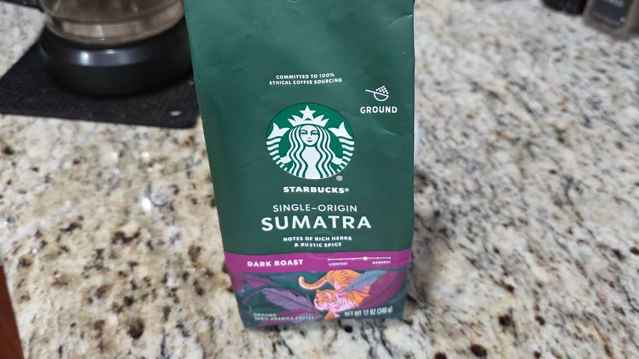 Starbucks Sumatra Coffee ASMR XV 