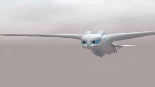 Lightfury Fly Animation Blender Animation