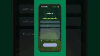 Natunatu - Playing with natural backgrounds and user interface which is not boring and uniform