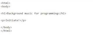 Background Music for Programming