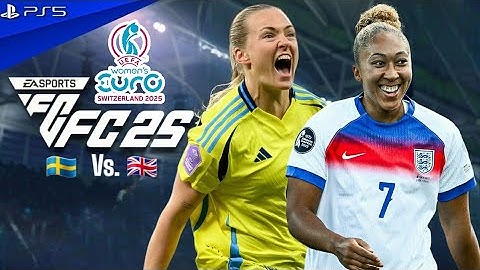 FC 25 Sweden vs England - Women's Euro 2025 Full Match Highlights | PS5™