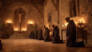 Gregorian Chants for Peace and Mercy | Benedictine Monks Kneeling in Prayer