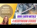 4 Rare Earths Stocks - These Mining Stocks Profit From Neodymium Shortage