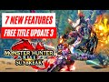 New Feature Reveal Free Title Update 3 Endgame DLC Monster Hunter Rise Sunbreak News