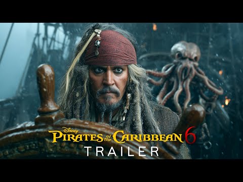 قراصنة الكاريبي ٦ ٢٠٢٦ أول عرض دعائي هل يعود جوني ديب العرض الدعائي الأول 
