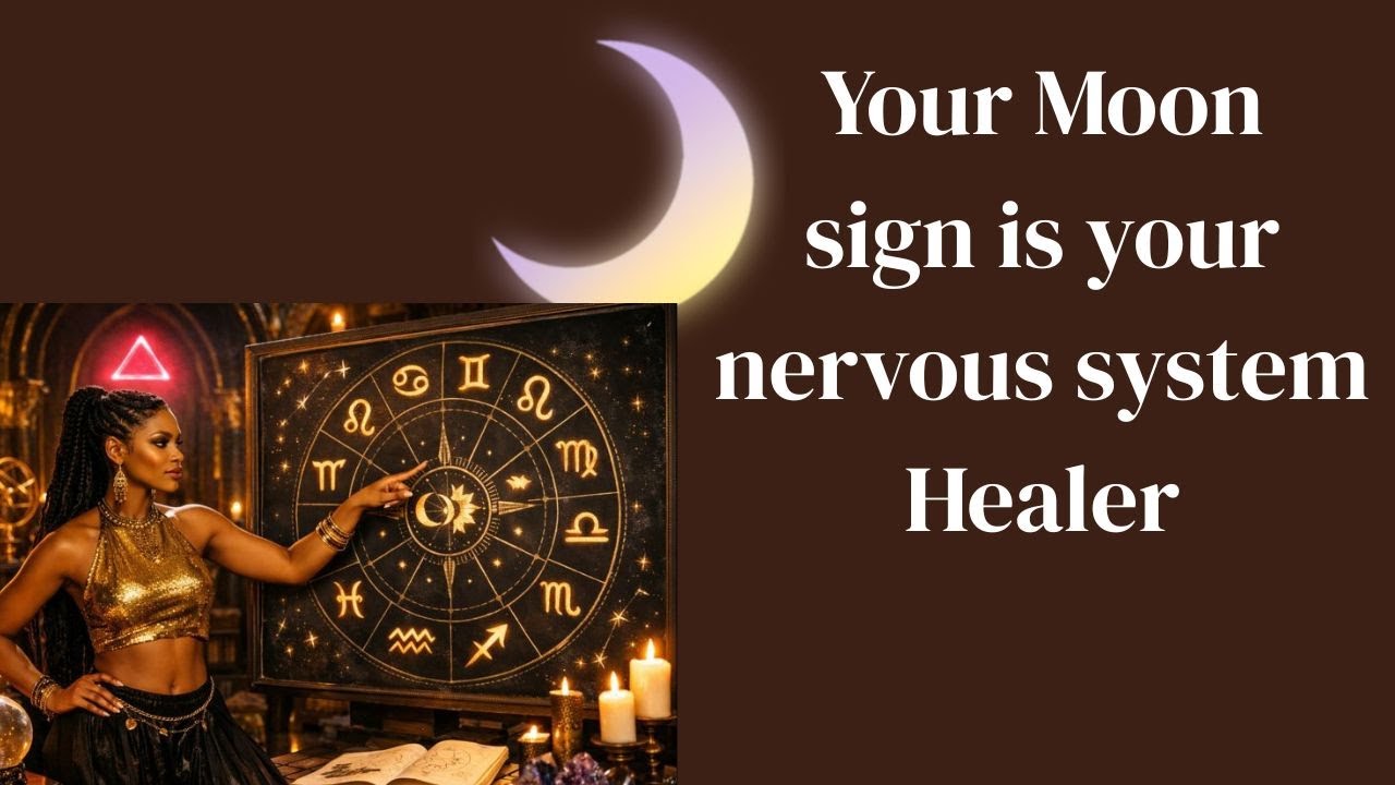 How to use your moon sign to heal your nervous system.  