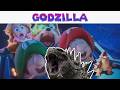 Super Mario Galaxy Movie but screams got replaced with Godzilla Roar memes