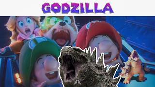 Super Mario Galaxy Movie But Screams Got Replaced With Godzilla Roar Memes