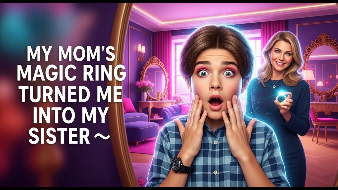 🌷🌺🌸My Mom’s Magic Ring Turned Me Into My Sister [Crossdressing Stories/MtF Transition