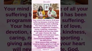 Your mind is the source of all your suffering #mind #god #consciousness