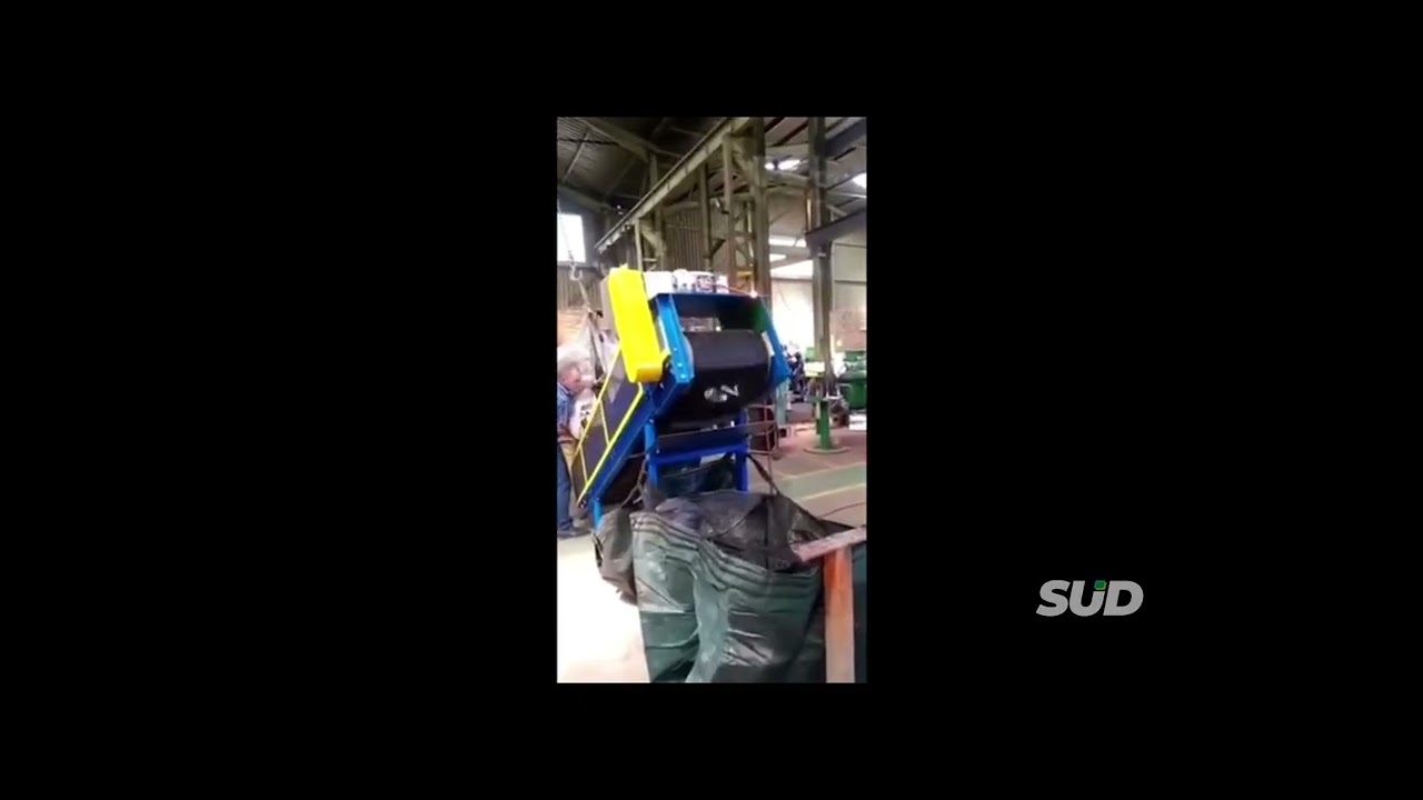 Aluminium Recycling - Magnetic Sorting Conveyor