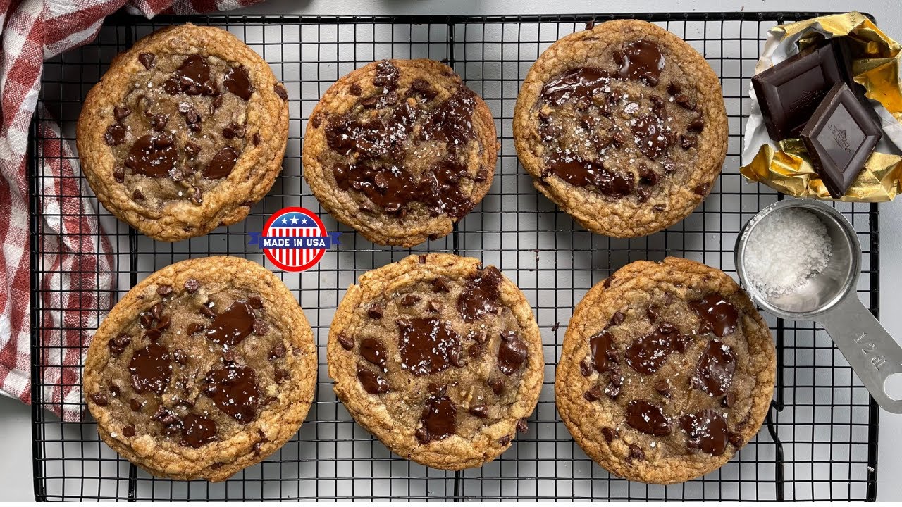 OUBLIEZ TOUTES VOS RECETTES DE COOKIES !!!! VOICI LA RECETTE DES VRAIS COOKIES AMERICAINS 🇺🇸