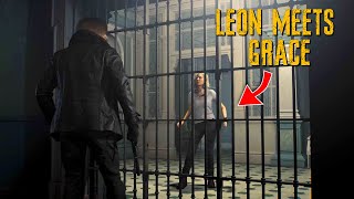 Leon Meets Grace for the First Time Cutscene – Resident Evil Requiem