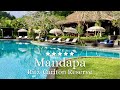 Mandapa a ritzcarlton reserve  5 star luxury hotel overview inside tour  ubud bali