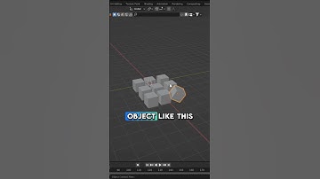 How to randomize objects in blender #3d #blend3d #tutorial #blender3d