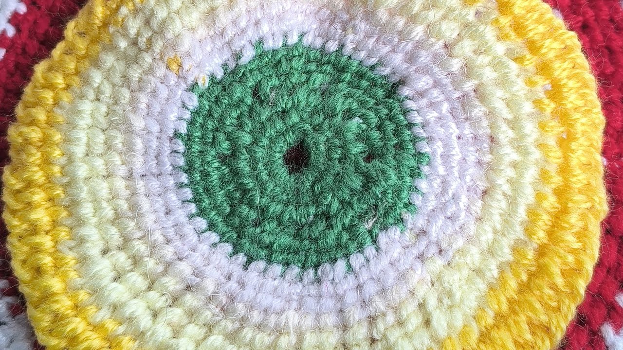 Woollen embroidery design 