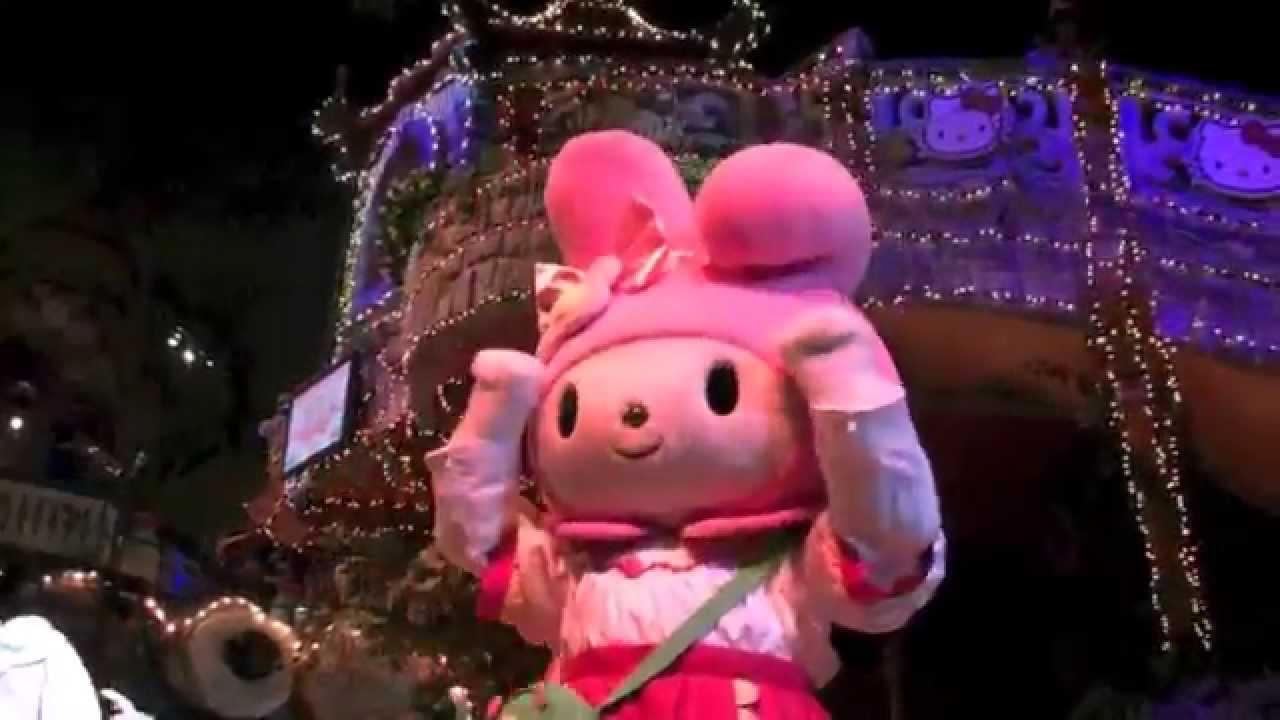 マイメロディ＆ウィッシュミーメル（リリーボンボンズのマーチングパレード「うさぴょんダンス」）