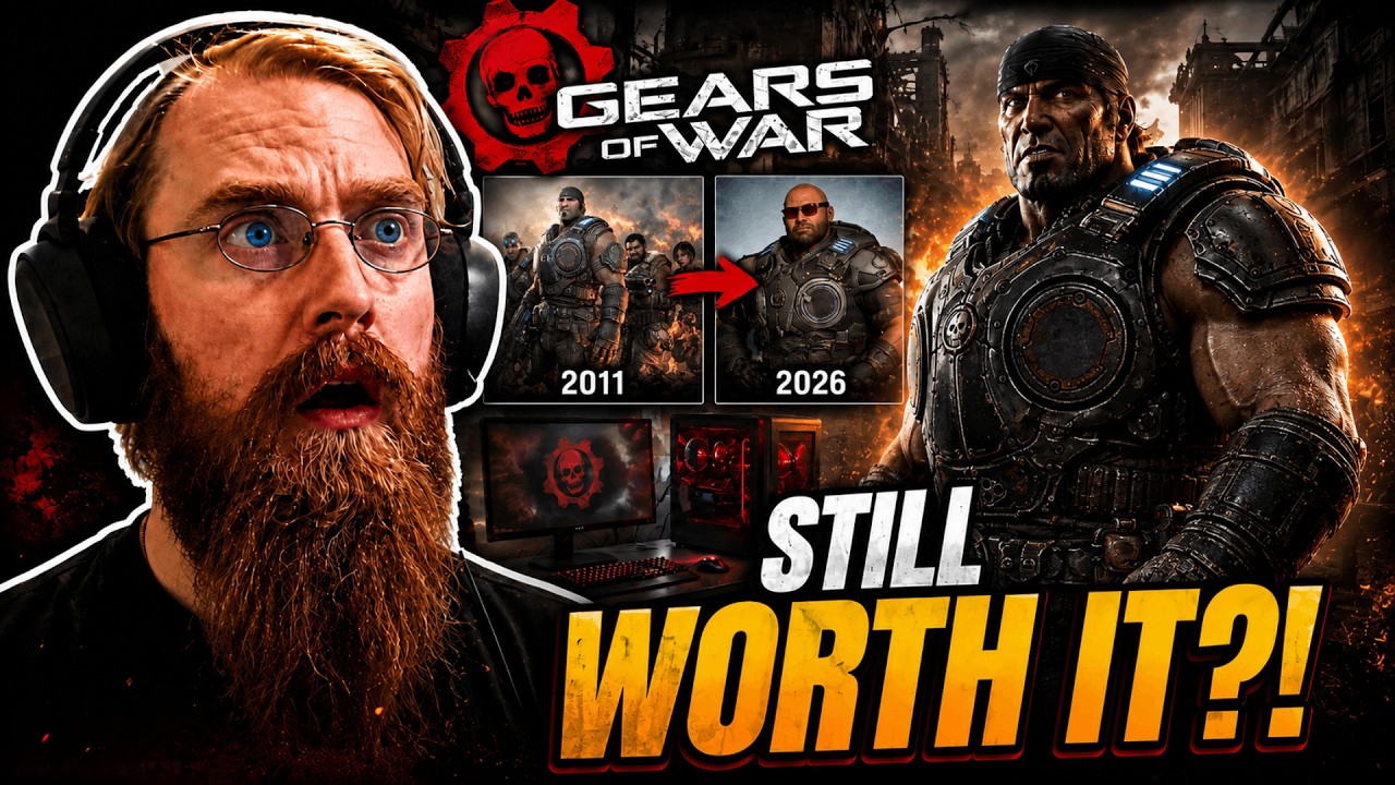 🛑LIVE - I Played the OLD Gears of War Games on PC in 2026… Are They Still Worth It?!
