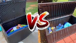 Keter Vs Suncast Vs Lifetime Outdoor Storage Containers Review
