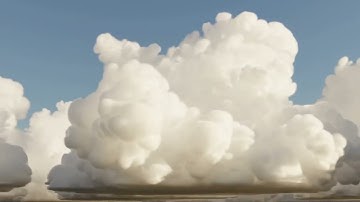 Clouds made with EmberGen